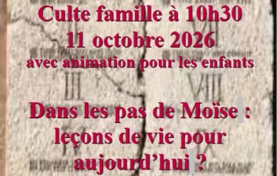 PREMIER CULTE DES FAMILLES DE LA RENTREE